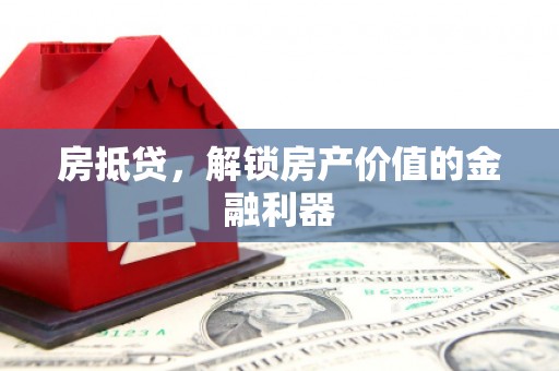 萨尔图房抵贷，解锁房产价值的金融利器